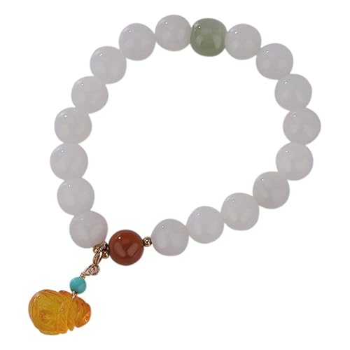 DFEPPJHG Hetian Jade Bienenwachs Armband von DFEPPJHG