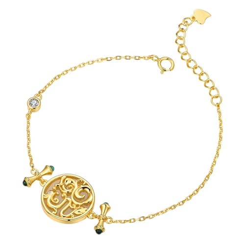 DFEPPJHG Hetian Jade Drachen- Und Phönix-Armband von DFEPPJHG