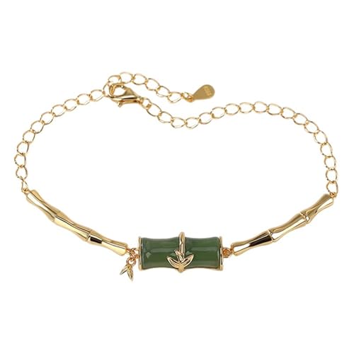 DFEPPJHG Hetian Jade Jade Bambusblatt-Armband DFEPPJHG Hetian Jade Jade Bambusblatt-Armband von DFEPPJHG
