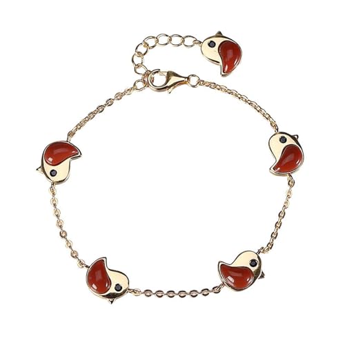 DFEPPJHG Hetian-Jade-Nanhong-Armband(R_OneSize) von DFEPPJHG