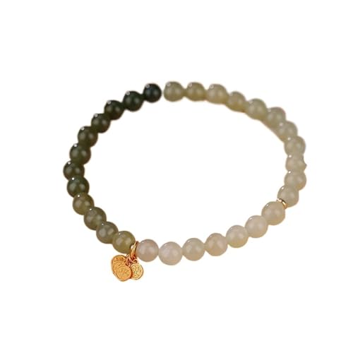 DFEPPJHG Hetian Jade Segen Frieden Damen Armband(B_OneSize) von DFEPPJHG