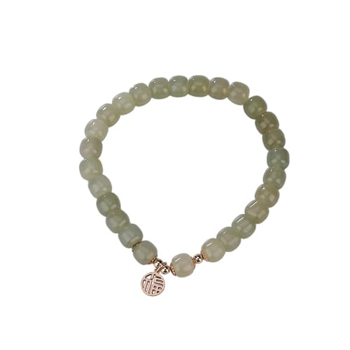 DFEPPJHG Hetian Jade Segen Frieden Damen Armband(G_OneSize) von DFEPPJHG