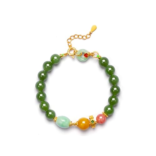DFEPPJHG Hetian Jasper Armband Bienenwachs Jade Armband DFEPPJHG Hetian Jasper Armband Bienenwachs Jade Armband von DFEPPJHG