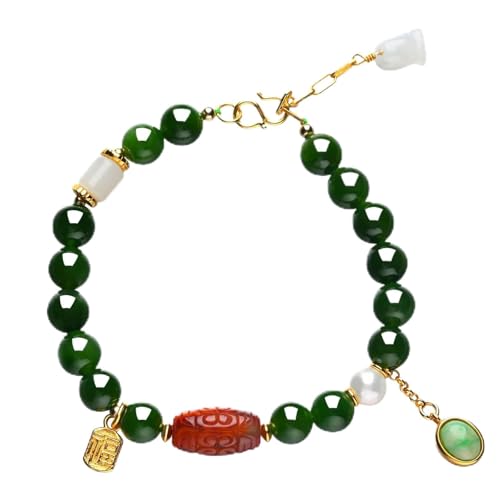 DFEPPJHG Hetian-Jaspis-Armband von DFEPPJHG