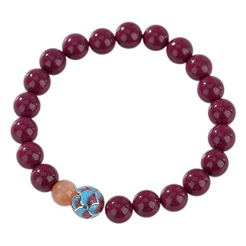 DFEPPJHG Mondstein-Lotusperlenarmband(R_OneSize) von DFEPPJHG
