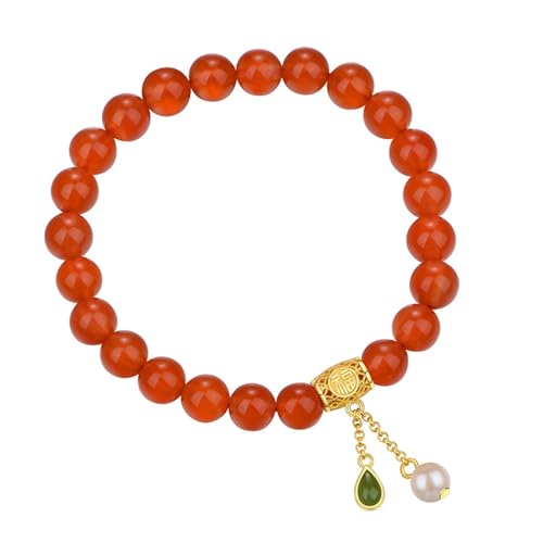 DFEPPJHG Rotes Nanhong-Segenarmband for Damen DFEPPJHG Rotes Nanhong-Segenarmband for Damen von DFEPPJHG