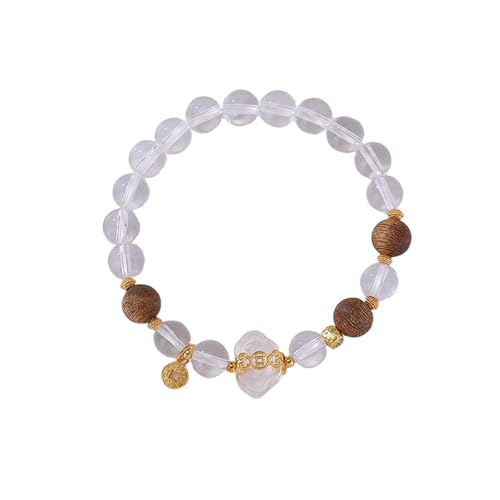 DFEPPJHG Ruyi-Armband Aus Weißem Kristall-Adlerholz DFEPPJHG Ruyi-Armband Aus Weißem Kristall-Adlerholz von DFEPPJHG