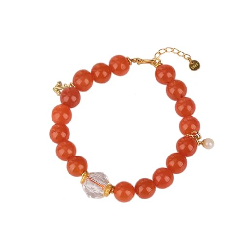 DFEPPJHG Südrotes Achatperlenarmband DFEPPJHG Südrotes Achatperlenarmband von DFEPPJHG