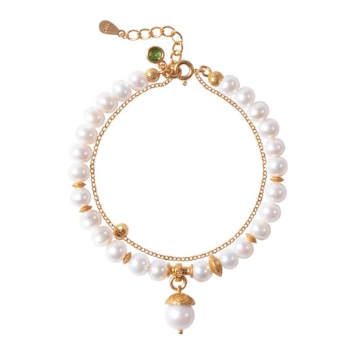 DFEPPJHG Süßwasserperlen-Emaille-Armband DFEPPJHG Süßwasserperlen-Emaille-Armband von DFEPPJHG