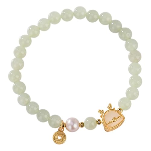 DFEPPJHG Süßwasserperlen-Münzperlenarmband DFEPPJHG Süßwasserperlen-Münzperlenarmband von DFEPPJHG