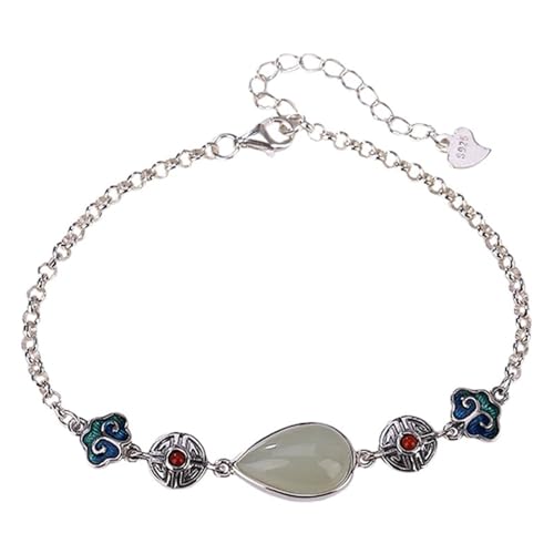 DFEPPJHG Tropfenförmiges Eiförmiges Armband Aus Hetian-Jade DFEPPJHG Tropfenförmiges Eiförmiges Armband Aus Hetian-Jade von DFEPPJHG