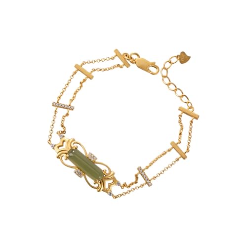 DFEPPJHG Vergoldetes Damenarmband Mit Saphir Und Rotem Achat DFEPPJHG Vergoldetes Damenarmband Mit Saphir Und Rotem Achat von DFEPPJHG