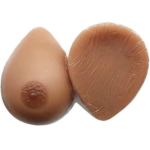 DFGGE Damen Klebe BH-Einlage Silikonbrüste Brustformen Lebensechte Falsche Brust Brustprothesen Crossdresser Transgender Prothese Mastektomie Gefälschte Brüste,Suntan,A cup（500g/pair） von DFGGE