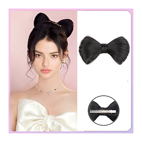 Anwendung bei Frauen Dutt-Clip-in-Haarteil, modischer Chignon-Kopfschmuck, Kunsthaar, synthetisches Haar in Schleifenform mit Haarnadeln, Haarschmuck for Frauen und Mädchen Für die Haare(Red brown,2PC Anwendung bei Frauen Dutt-Clip-in-Haarteil, modischer Chignon-Kopfschmuck, Kunsthaar, synthetisches Haar in Schleifenform mit Haarnadeln, Haarschmuck for Frauen und Mädchen Für die Haare(Red brown,2PC von DFHS46JK