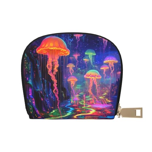 DFJMASFKOL Dackel-Hunde-Karten-Set, Weihnachtsmannmütze, Ledertasche, Dackel-Geldbörse, technisch versierte Benutzer – RFID-geschützte Kartenaufbewahrung, 9 x 11 cm, A16, 9X11CM von DFJMASFKOL