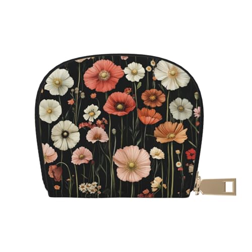 DFJMASFKOL Different Dogs Card Pack Dogs Ledertasche, niedliche Hunde, Geldbörse, technisch versierte Benutzer – RFID-geschützte Kartenaufbewahrung, 9 x 11 cm, A31, 9X11CM von DFJMASFKOL