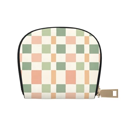 DFJMASFKOL Floral Card Pack Kaktus-Ledertasche Kaktus Blume Geldbörse Kreuzfahrtschiff Passagiere – Kabinenschlüssel und Ladekartenetui 9 x 11 cm, A35, 9X11CM von DFJMASFKOL