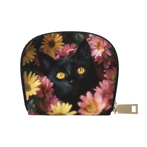 DFJMASFKOL Kartenpaket mit Blumenmotiv, Leder, Totenköpfe, Geldbörse, Autobesitzer, Lizenz- und Versicherungskartenhalter, 9 x 11 cm, Rosa, A24, 9X11CM von DFJMASFKOL