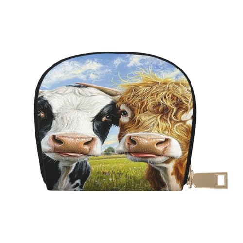 DFJMASFKOL Mountains Karten-Set, Vögel, Leder, Querformat, technisch versierte Benutzer – RFID-geschützte Kartenaufbewahrung, 9 x 11 cm, A15, 9X11CM von DFJMASFKOL