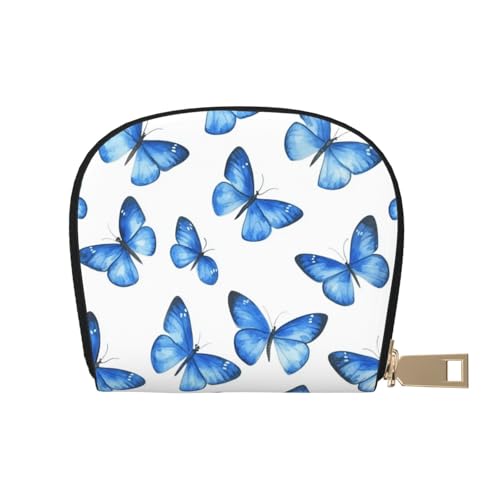 DFJMASFKOL Mountains Karten-Set, Vögel, Leder, Querformat, technisch versierte Benutzer – RFID-geschützte Kartenaufbewahrung, 9 x 11 cm, A28, 9X11CM von DFJMASFKOL