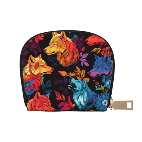 DFJMASFKOL Mountains Karten-Set, Vögel, Leder, Querformat, technisch versierte Benutzer – RFID-geschützte Kartenaufbewahrung, 9 x 11 cm, A35, 9X11CM von DFJMASFKOL