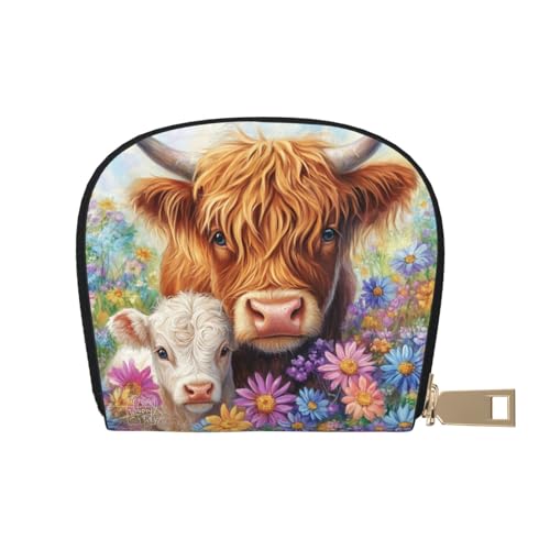 DFJMASFKOL Mountains Karten-Set, Vögel, Leder, Querformat, technisch versierte Benutzer – RFID-geschützte Kartenaufbewahrung, 9 x 11 cm, A39, 9X11CM von DFJMASFKOL