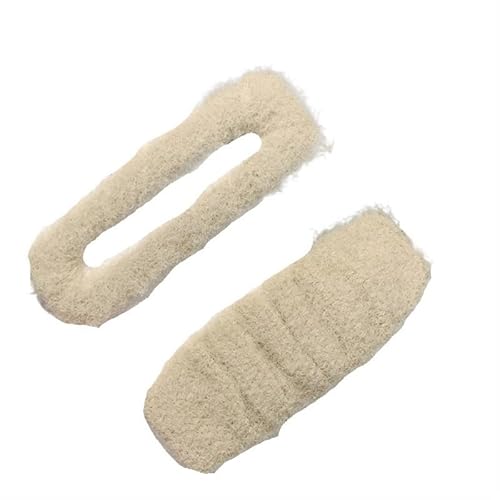 2 stücke Warm Woolen Haarnadel Solide Rechteck Haar Clip Koreanischen Stil Einfache Haar Snap Seite Haar Halter Bobby Pin for frauen (Color : Beige) von DFJOENVLDKHFE