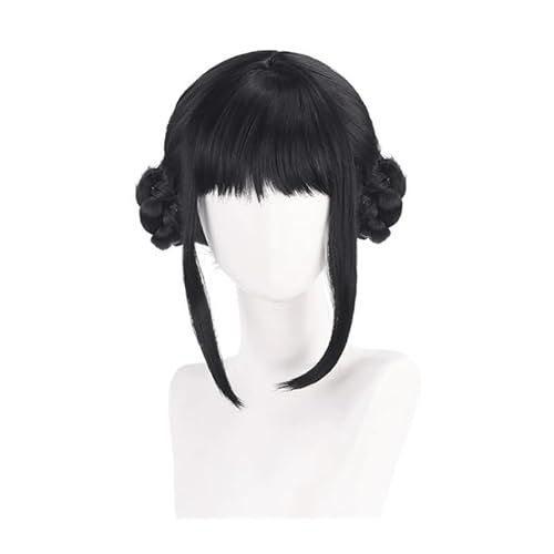 DFJOENVLDKHFE Anime Cosplay Perücke Cosplay Haare Mädchen Gruppe Frauen Perücken Hitzebeständige Perücke Halloween Perücke Kappe(Zoey Wig) von DFJOENVLDKHFE