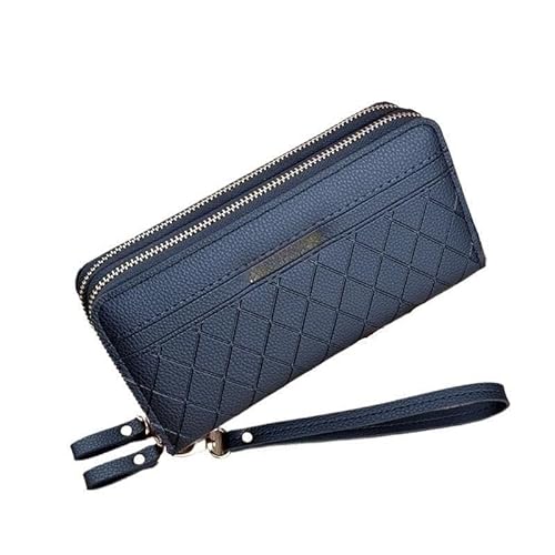 DFJOENVLDKHFE Damen-Handgelenk-Clutch, kleine Damen-Mehrfachtasche, Damen-PU-Leder-Geldbörse, Geldbörsen-Armbänder(Color:Greener) von DFJOENVLDKHFE