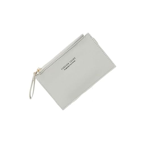 DFJOENVLDKHFE Damen-Handgelenk-Clutch, kleine Damen-Mehrfachtasche, Damen-PU-Leder-Geldbörse, Geldbörsen-Armbänder(Color:Grey 6) von DFJOENVLDKHFE