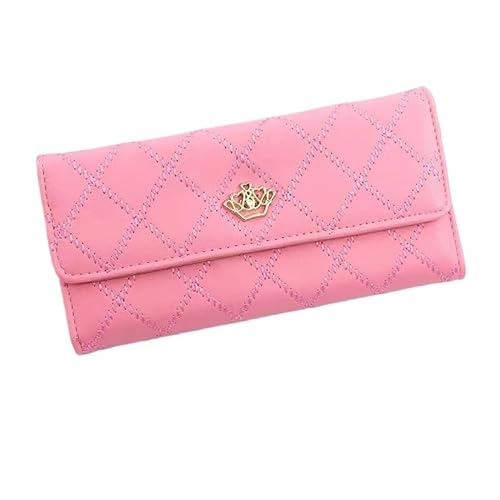 DFJOENVLDKHFE Damen-Handgelenk-Clutch, kleine Damen-Mehrfachtasche, Damen-PU-Leder-Geldbörse, Geldbörsen-Armbänder(Color:Watermelon Red) von DFJOENVLDKHFE