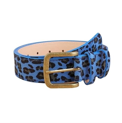 DFJOENVLDKHFE Gürtel for Jeans Damengürtel Langlebiges Design Modisches Taillenaccessoires Stylischer Gürtel for Damen for den täglichen Gebrauch(105CM_Blue) von DFJOENVLDKHFE