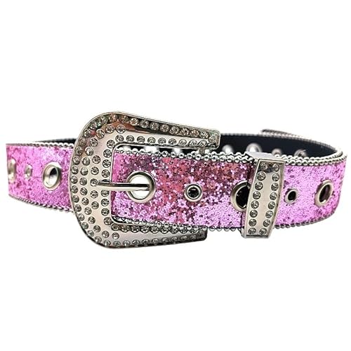 DFJOENVLDKHFE Gürtel for Jeans Damengürtel Langlebiges Design Modisches Taillenaccessoires Stylischer Gürtel for Damen for den täglichen Gebrauch(105CM_PINK_2PCS) von DFJOENVLDKHFE