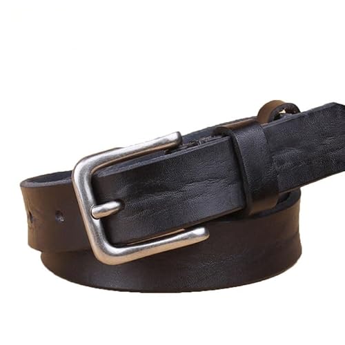 DFJOENVLDKHFE Gürtel for Jeans Damengürtel Langlebiges Design Modisches Taillenaccessoires Stylischer Gürtel for Damen for den täglichen Gebrauch(105cm_Black) von DFJOENVLDKHFE