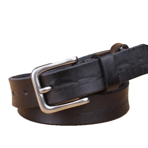 DFJOENVLDKHFE Gürtel for Jeans Damengürtel Langlebiges Design Modisches Taillenaccessoires Stylischer Gürtel for Damen for den täglichen Gebrauch(110cm_Black) von DFJOENVLDKHFE