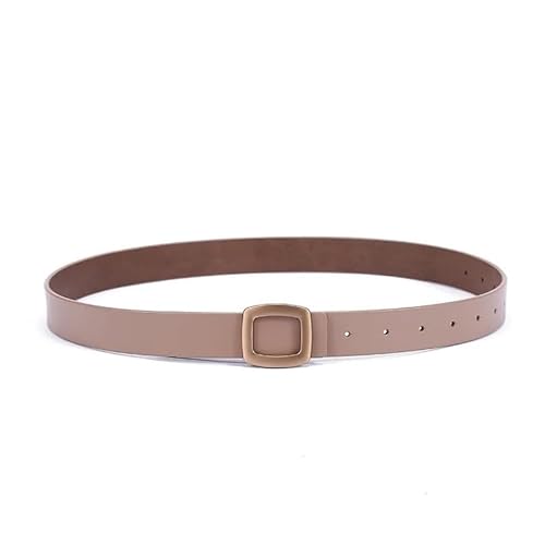 DFJOENVLDKHFE Gürtel for Jeans Damengürtel Langlebiges Design Modisches Taillenaccessoires Stylischer Gürtel for Damen for den täglichen Gebrauch(95cm_Nude) von DFJOENVLDKHFE