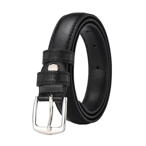 DFJOENVLDKHFE Gürtel for Jeans Damengürtel Langlebiges Design Modisches Taillenaccessoires Stylischer Gürtel for Damen for den täglichen Gebrauch(Adjustable 3pcs_100cm Black) von DFJOENVLDKHFE