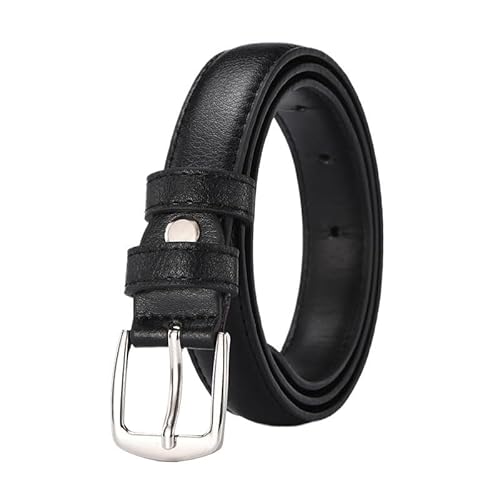 DFJOENVLDKHFE Gürtel for Jeans Damengürtel Langlebiges Design Modisches Taillenaccessoires Stylischer Gürtel for Damen for den täglichen Gebrauch(Adjustable 3pcs_108cm Black) von DFJOENVLDKHFE