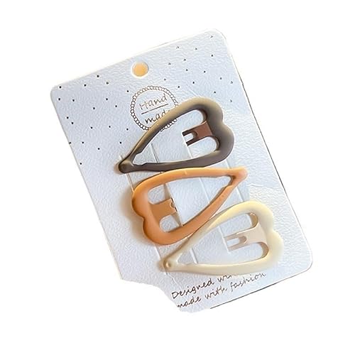 Minimalistische und schicke Haarspangen for anspruchsvolle Frauen – perfekt for verschiedene Frisuren(Heart-3 Pcs) von DFJOENVLDKHFE