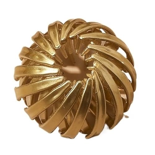 Minimalistische und schicke Haarspangen for anspruchsvolle Frauen – perfekt for verschiedene Frisuren(Round gold) von DFJOENVLDKHFE