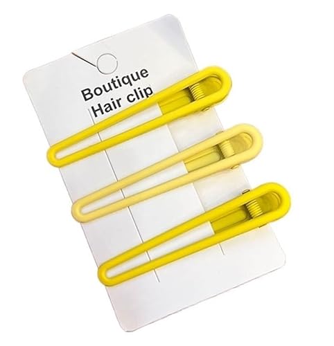 Minimalistische und schicke Haarspangen for anspruchsvolle Frauen – perfekt for verschiedene Frisuren(Yellow-3 Pcs) von DFJOENVLDKHFE