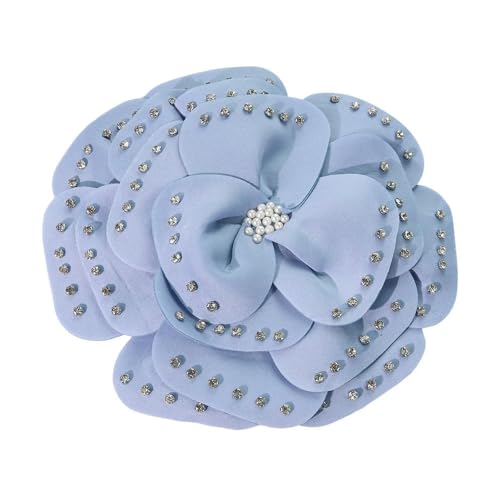 2 stücke Multi Layer Dreidimensionale Große Blume Brosche Perlen Tuch frauen Brosche Leistung Hochzeit Corsage von DFLINGA