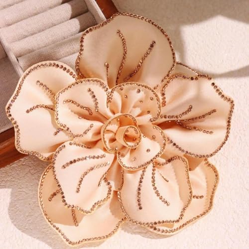3 stücke 14 cm Handgemachte Blume Strass Brosche Stoff Kristall Corsage Hochzeit Party Abzeichen Anstecknadeln Schmuck Zubehör 3 stücke 14 cm Handgemachte Blume Strass Brosche Stoff Kristall Corsage Hochzeit Party Abzeichen Anstecknadeln Schmuck Zubehör von DFLINGA