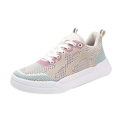 DFSDJEUW Laufschuhe Bequeme orthopädische Wanderschuhe für Damen 2024 orthopädische, atmungsaktive Slip-On-Schuhe mit Fußgewölbeunterstützung für Schuhe Damen Sneaker DFSDJEUW Laufschuhe Bequeme orthopädische Wanderschuhe für Damen 2024 orthopädische, atmungsaktive Slip-On-Schuhe mit Fußgewölbeunterstützung für Schuhe Damen Sneaker von DFSDJEUW