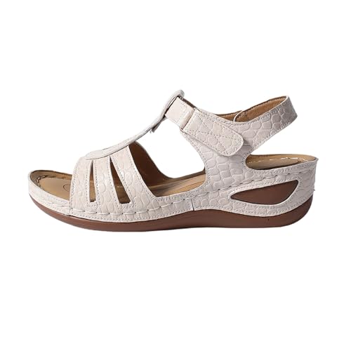 DFSDJEUW Sandalen Keilabsatz Damen Sandalen Damen Orthopädische Sandaletten Ergonomische Breite Füße Offene Toe Klettvers Keilsandalen Weiche Bequem Waschbare High Heels Sandaletten DFSDJEUW Sandalen Keilabsatz Damen Sandalen Damen Orthopädische Sandaletten Ergonomische Breite Füße Offene Toe Klettvers Keilsandalen Weiche Bequem Waschbare High Heels Sandaletten von DFSDJEUW