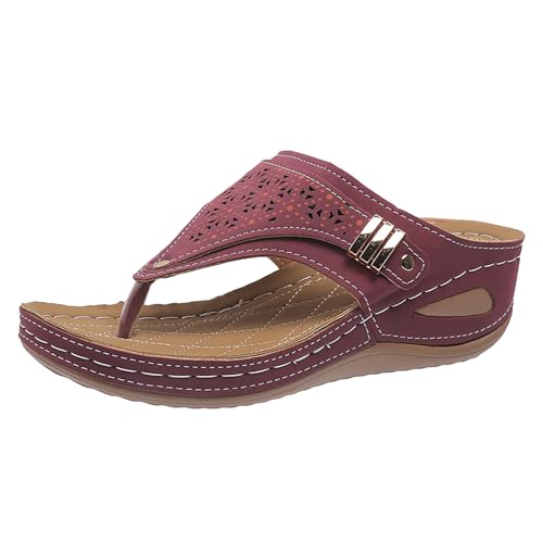 DFSDJEUW Sandalette Atmungsaktive Mesh-Sport-Sandalen mit rutschfester Sohle 2024 Flip-Flops mit dicker Sohle und Keilabsatz-Hausschuhe für Damen Sommer Sandalen Damen DFSDJEUW Sandalette Atmungsaktive Mesh-Sport-Sandalen mit rutschfester Sohle 2024 Flip-Flops mit dicker Sohle und Keilabsatz-Hausschuhe für Damen Sommer Sandalen Damen von DFSDJEUW