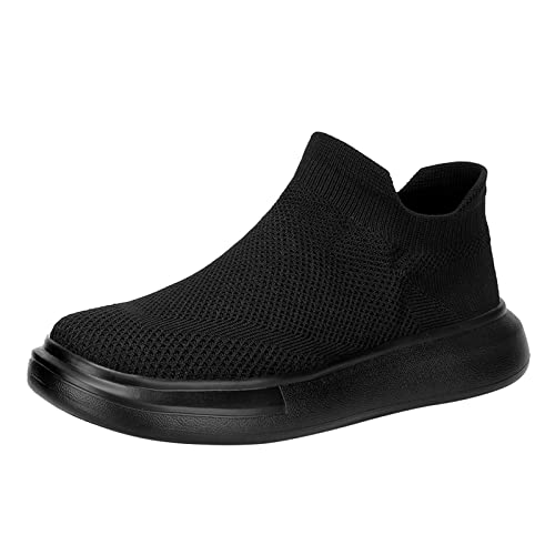 Freizeitschuhe Frauen Sportschuhe Muster Solide Mesh Atmungsaktiv Bequeme Dicke Sohle rutschfeste Schnürschuhe Damenschuhe Slipper (White, 40) Sommer Sneaker Damen von DFSDJEUW
