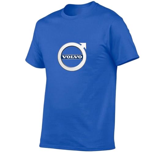 Activewear für Herren Vo-lv.o, Atmungsaktive Trainingsshirt, Athlet Slim-Fit Fitness Tshirt für Herren, Shirt(Blue,L) von DGACVBMO