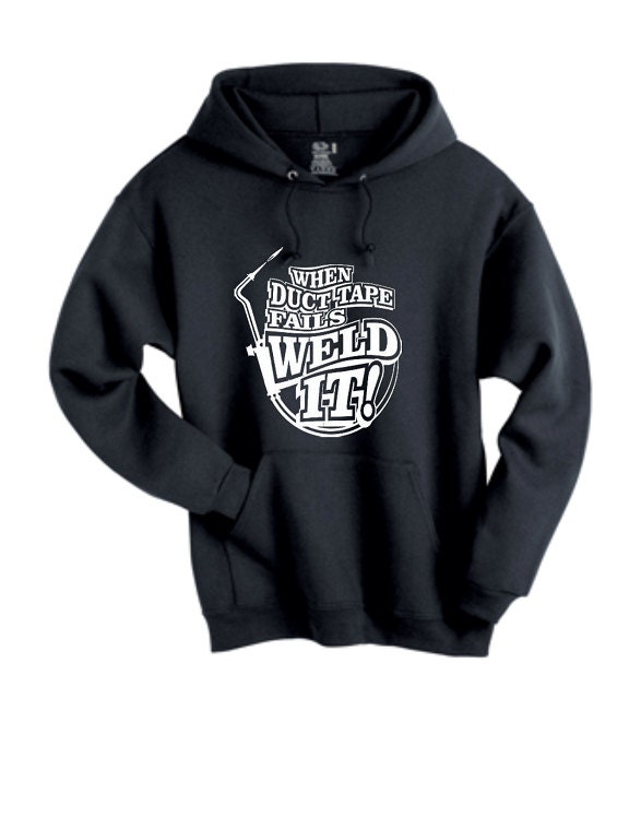 Wenn Klebeband Nicht Verschweißen Sie Hoodie Sweatshirt von DGCustomGraphics