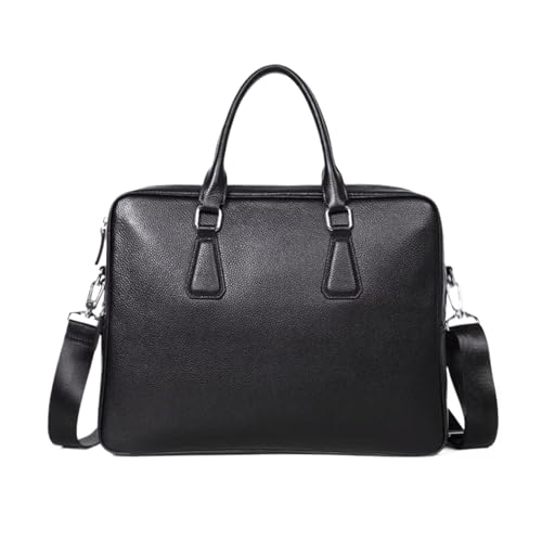 DGHFOP Herren Laptoptaschen Aktentaschen Echtes Leder Messenger Schultertaschen Tragetaschen Handtaschen von DGHFOP